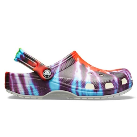 Crocs Classic Tie-Dye Graphic Clog Men's Size 10 in Bag with Tags! - Picture 4 of 10